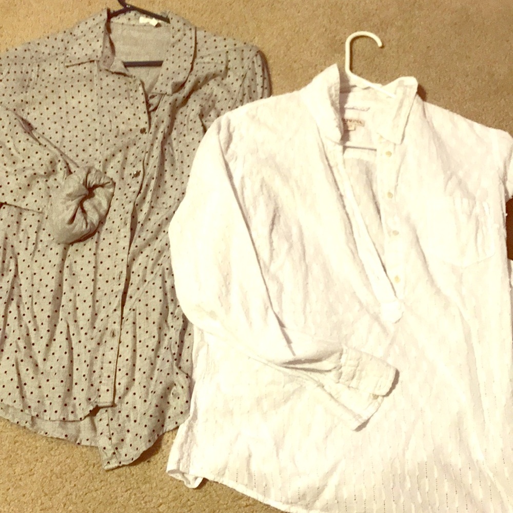 Button down shirts! Worn once or not at all!
